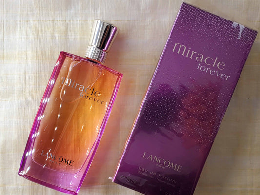 Miracle Forever Lancome for women EDP Spray 75 ml 2.5 oz OR 50 ml 1.7 oz, Vintage