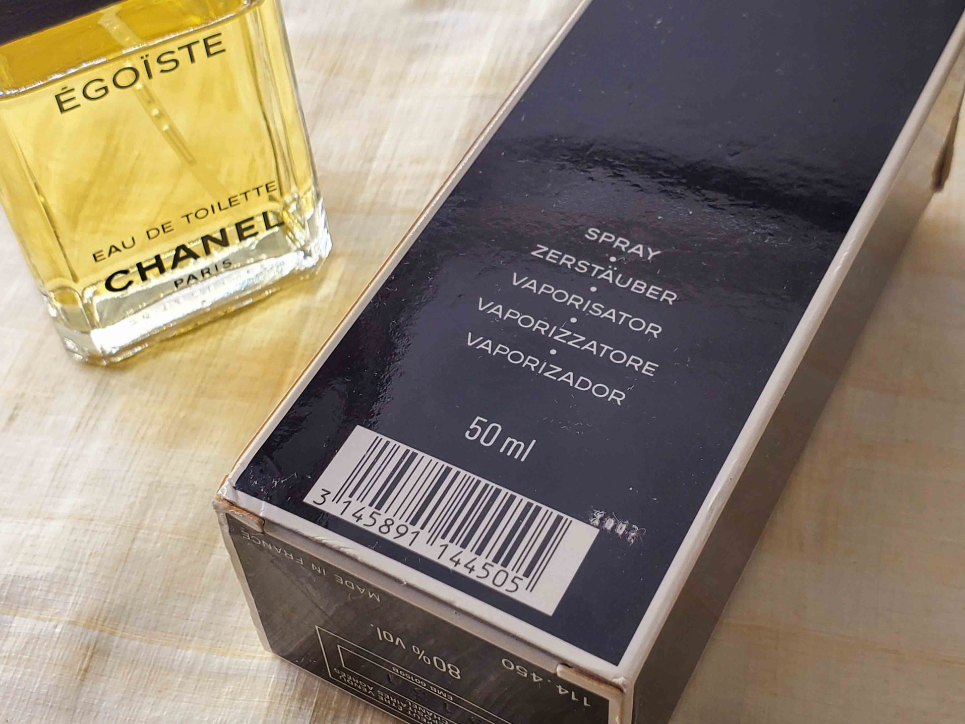 Egoiste Chanel for Men EDT Spray 75 ml 2.5 oz OR 50 ml 1.7 oz, Vintage –  Perfumani