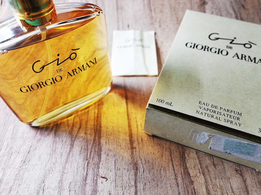 Giò Giorgio Armani for women EDP Spray 100 ml 3.4 oz, Vintage, Rare