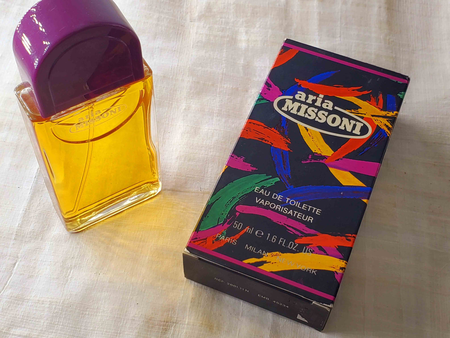 Aria Missoni for women EDT Spray 100 ml 3.4 oz OR 50 ml 1.7 oz, Rare, Vintage