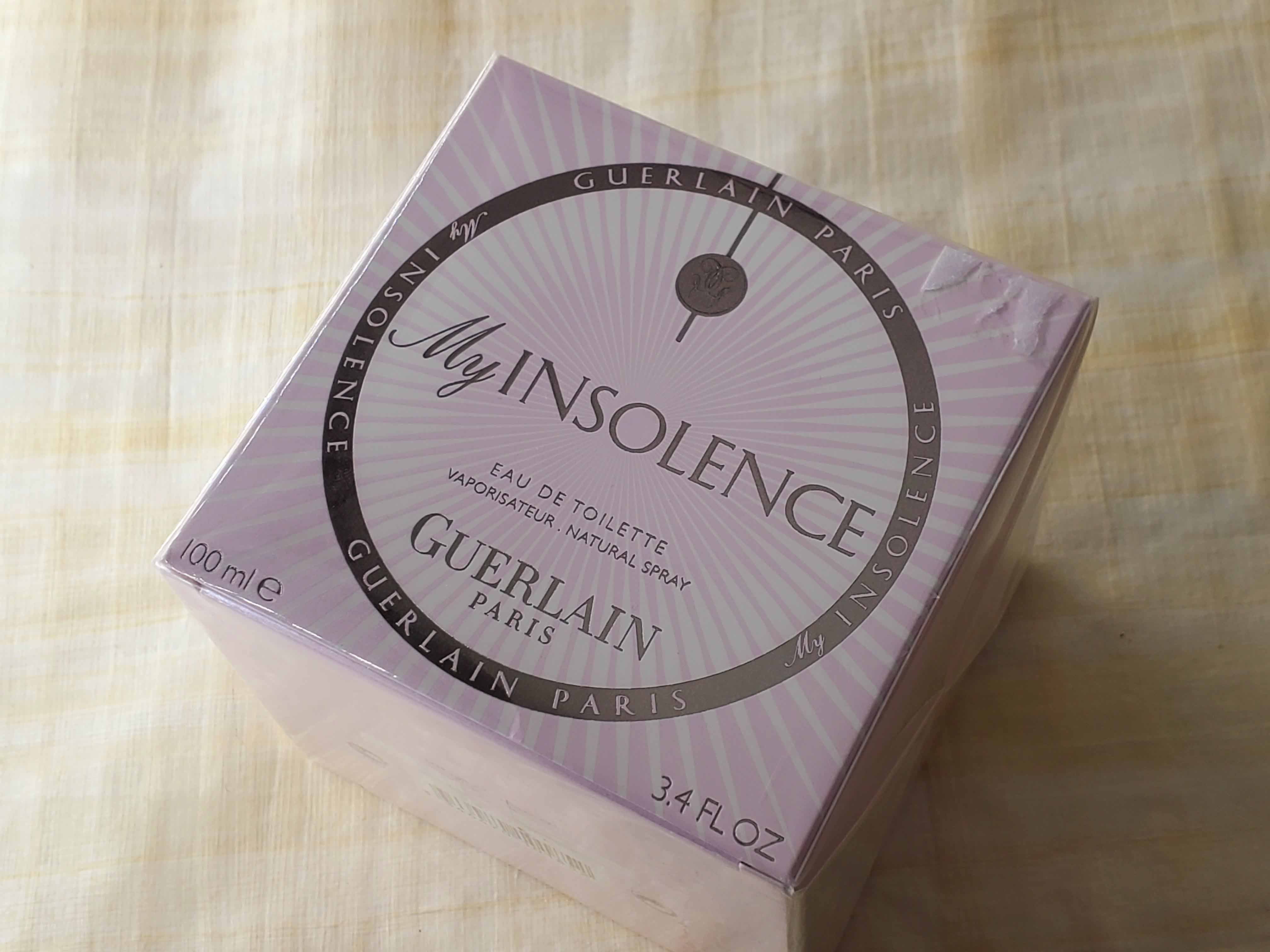 My Insolence Guerlain for women EDT Spray 100 ml 3.4 oz Vintage