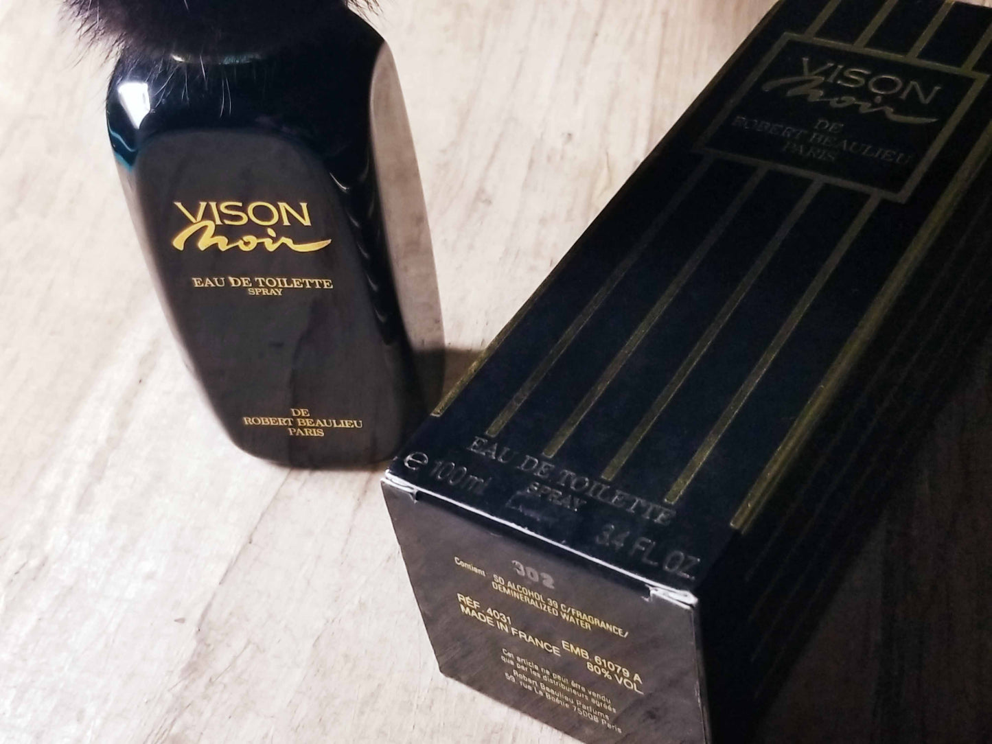 Vison Noir Robert Beaulieu for women EDT Spray 50 ml 1.7 oz, Vintage, Rare