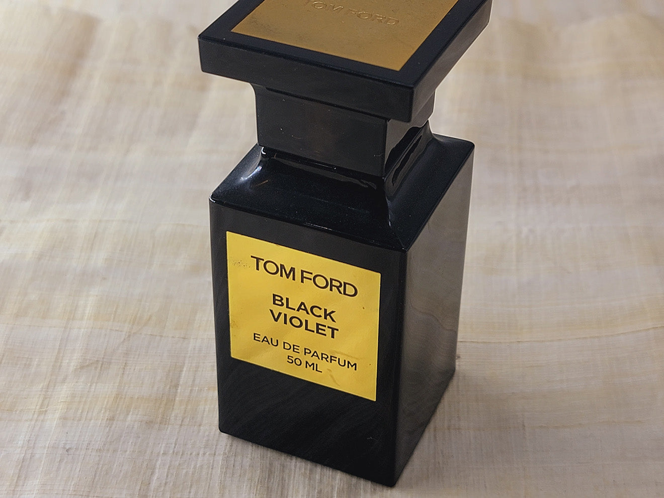 Black Violet Tom Ford for Unisex EDP Spray 50 ml 1.7 oz, Rare, Vintage, Tester, Used As Pics