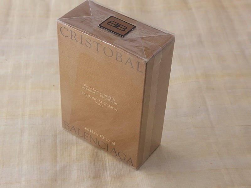 Cristobal Balenciaga for women EDT Spray 100 ml 3.4 oz Or 50 ml 1.7 oz, Vintage, Rare, Sealed