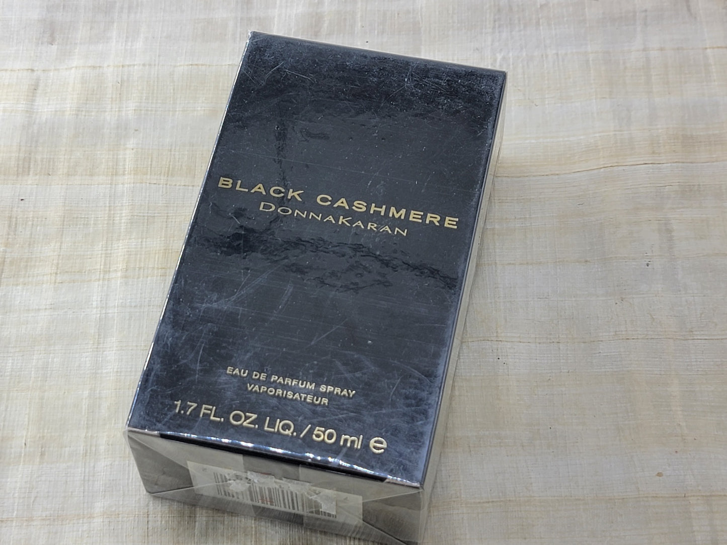 Black Cashmere Donna Karan EDP Spray 100 ml 3.4 oz OR 50 ml 1.7 oz, Vintage, Rare, Sealed