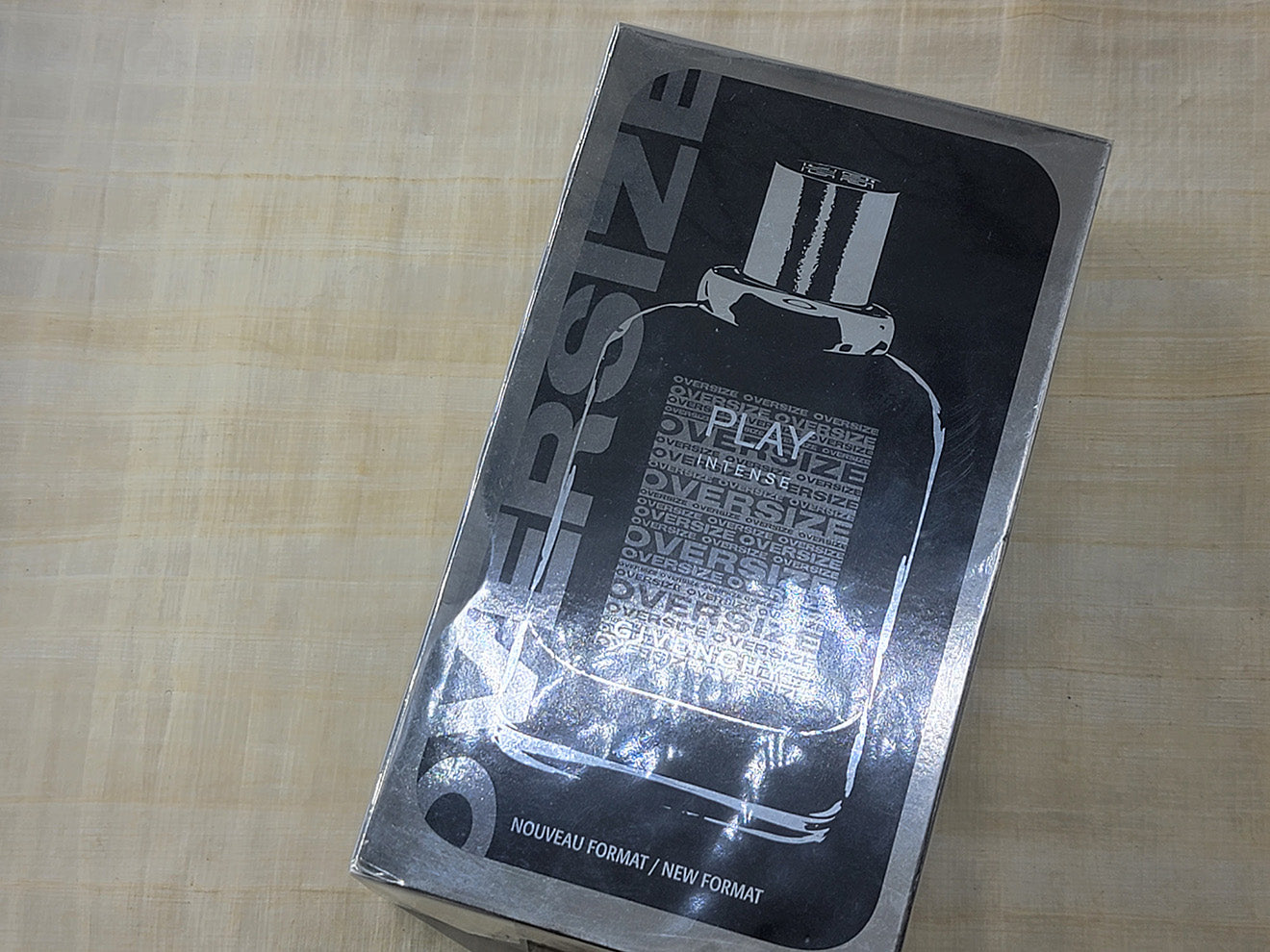 Givenchy Play Intense for men EDT Spray 150 ml 5 oz OR 100 ml 3.4 oz OR 50 ml 1.7 oz, Vintage, Rare, Sealed