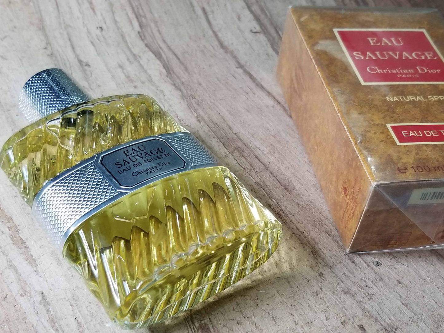 Christian Dior Eau Sauvage For Men EDT 100 ml 3.4 oz OR 50 ml 1.7 oz, Vintage, Rare