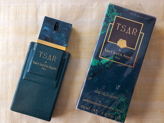 Tsar Van Cleef & Arpels for men EDT Spray 50 ml 1.7 oz, Vintage, Rare