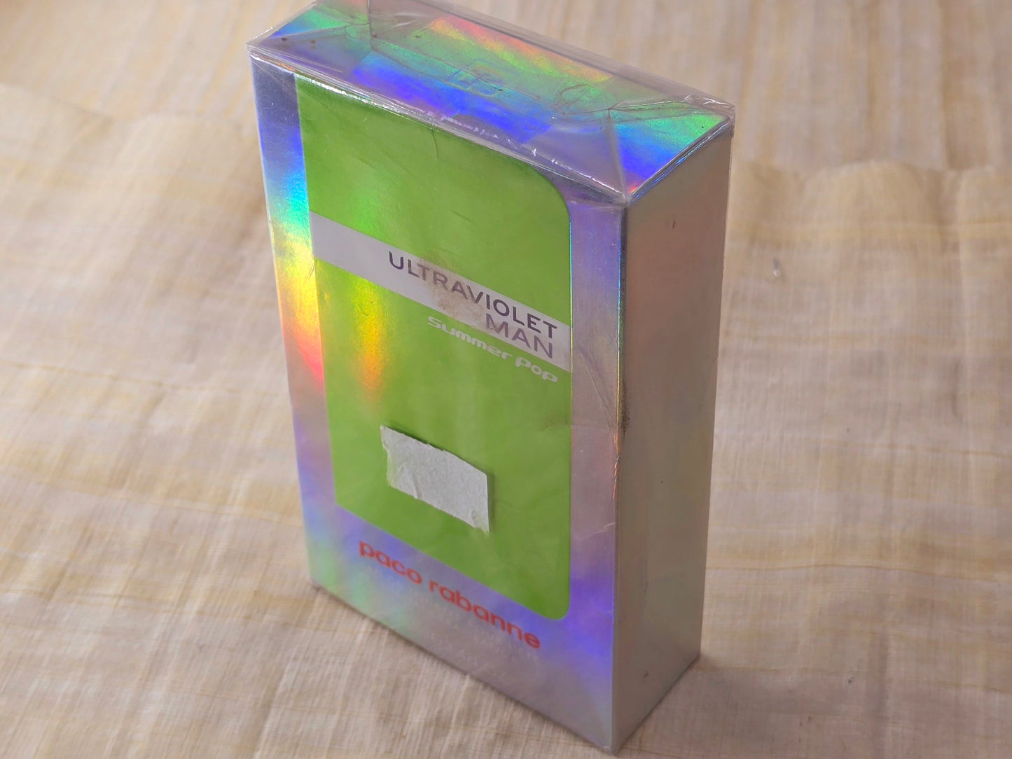 Ultraviolet Man Summer Pop Paco Rabanne for men EDT Spray 100 ml 3.4 oz, Vintage, Rare, Sealed