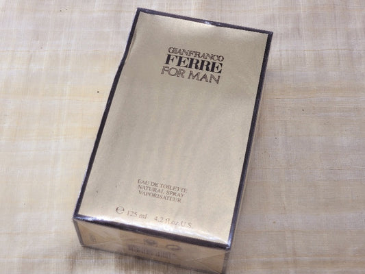 Gianfranco Ferre for Man Gianfranco Ferre for men EDT Spray 100 ml 3.4 oz, Vintage, Rare, Sealed