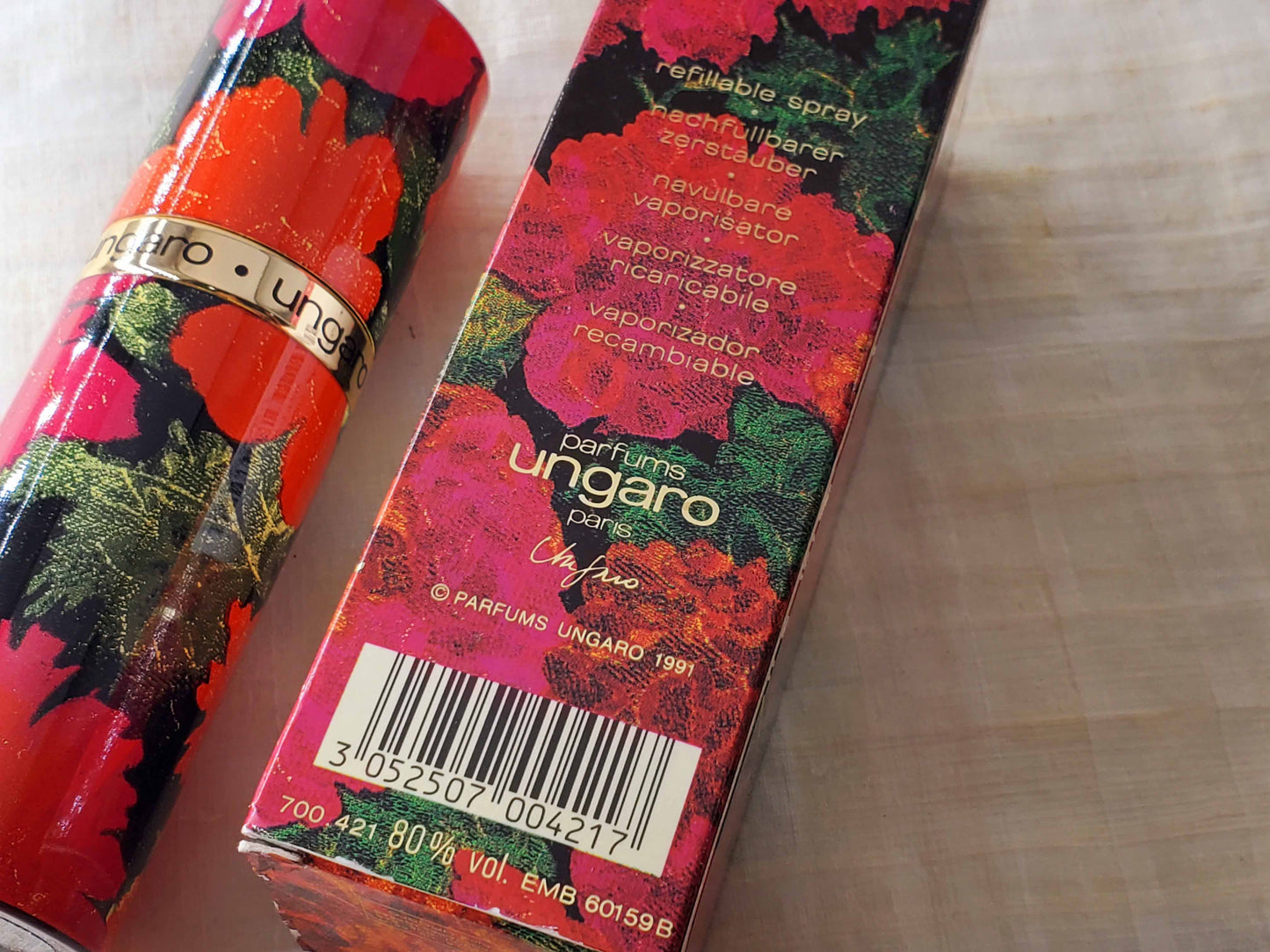 Ungaro Emanuel Ungaro for women EDP Spray 30 ml 1 oz, Vintage, Rare