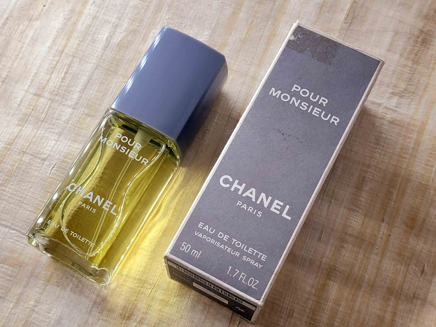 Monsieur Chanel for men EDT Spray 50 ml 1.7 oz, Vintage, Rare