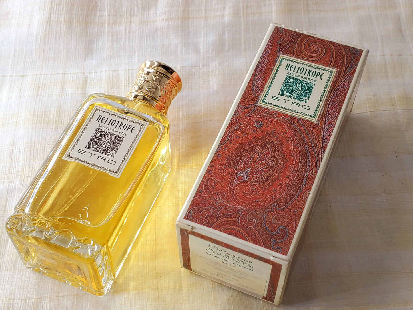 Heliotrope Etro Unisex EDT Spray 100 ml 3.4 oz, Vintage, Rare