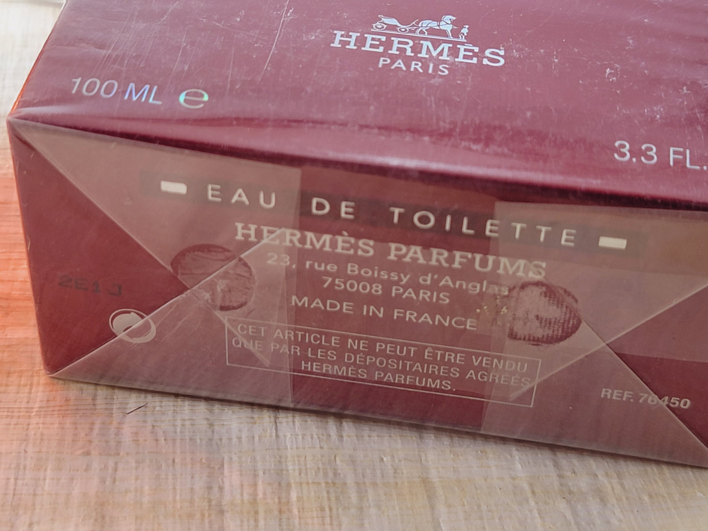 Rouge Hermes Eau Delicate Hermès for women EDT Spray 100 ml 3.4 oz Or 50 ml 1.7 oz, Vintage, Sealed