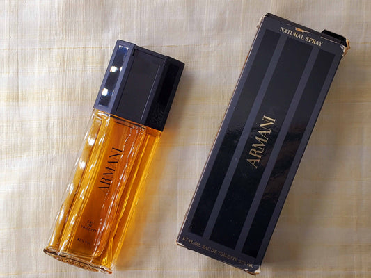 Giorgio Armani EDT Classic Spray 50 ml 1.7 oz, Vintage, Rare, Same photos, Slightly damaged box