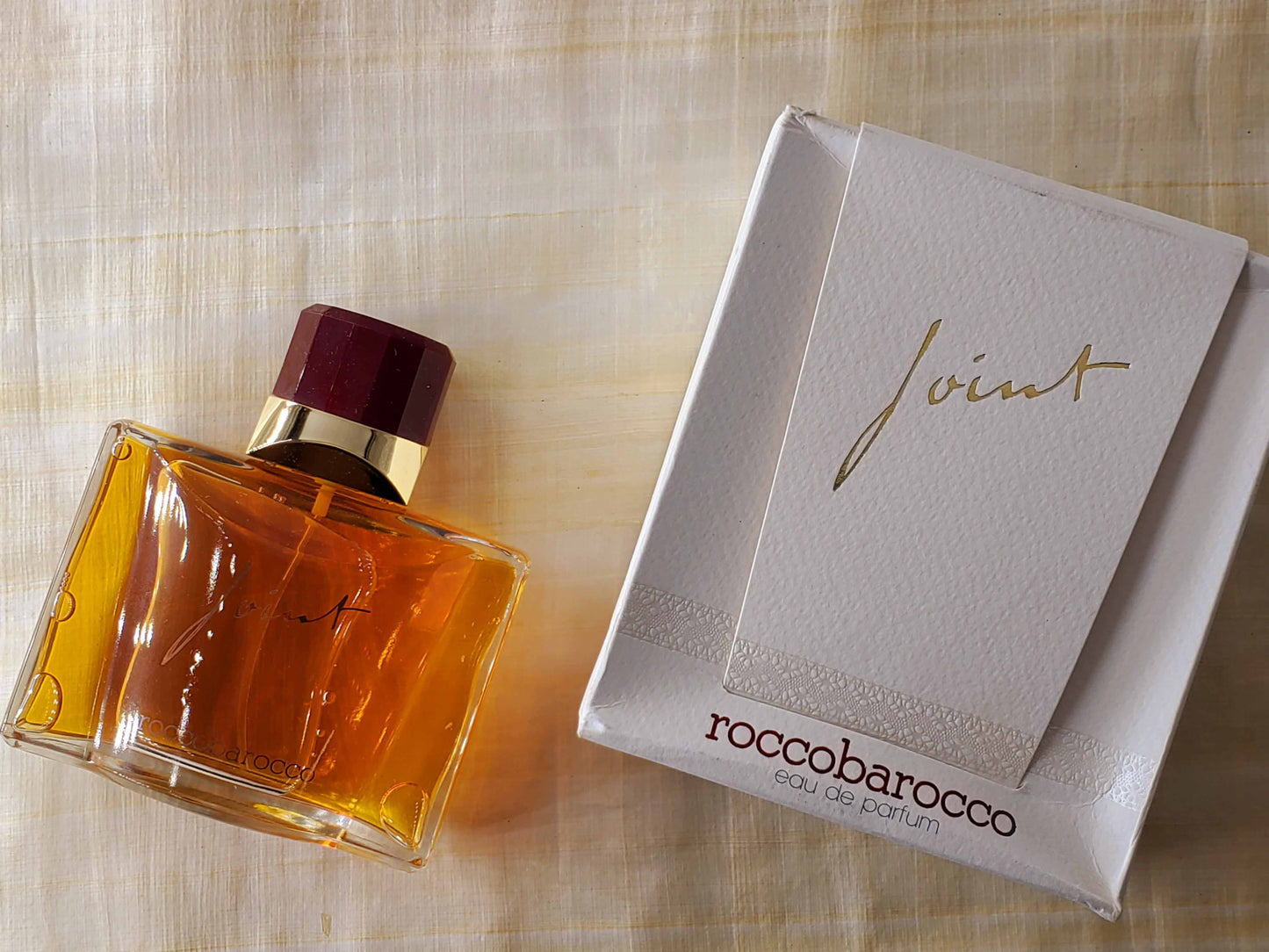 Joint pour Femme Roccobarocco for women EDP Spray 100 ml 3.4 oz, Vintage, Rare
