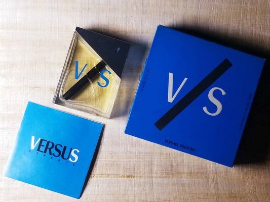 V/S Versus by Versace for men EDT Spray 100 ml 3.4 oz OR 50 ml 1.7 oz, Rare, Vintage