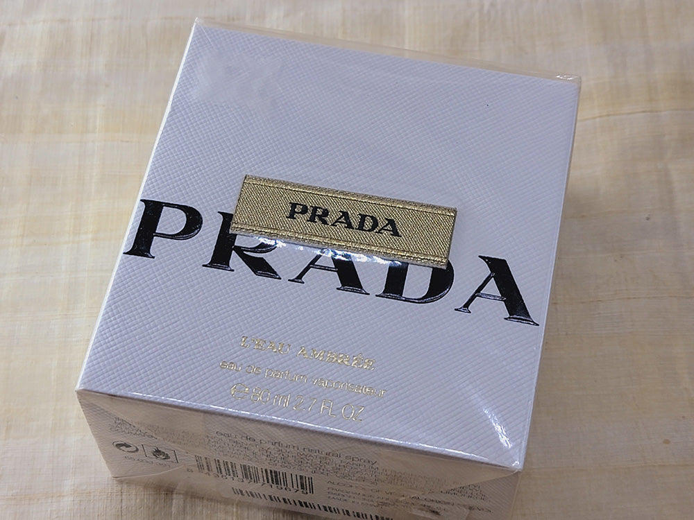 L'Eau Ambree Prada for women EDP Spray 80 ml 2.7 oz, Rare, Vintage, Sealed