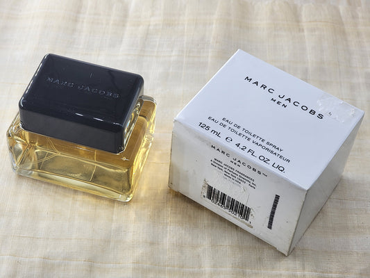 Marc Jacobs Men EDT Spray 125 ml 4.2 oz OR 75 ml 2.5 oz, Vintage, Rare