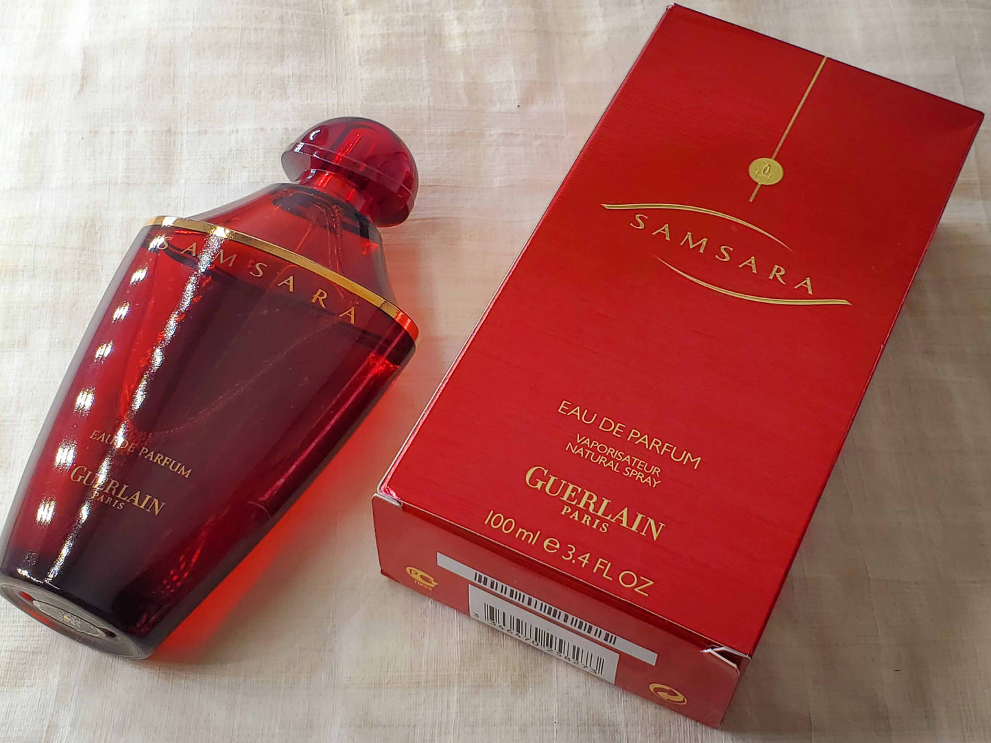 Samsara Eau de Parfum Guerlain for women EDP Spray 100 ml 3.4 oz, Vintage, Rare, Sealed