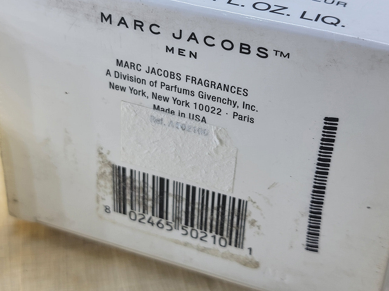 Marc Jacobs Men EDT Spray 125 ml 4.2 oz, Vintage, Rare
