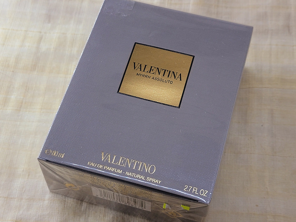 Valentina Myrrh Assoluto for women EDP Spray 80 ml 2.7 oz, Vintage, Rare, Sealed