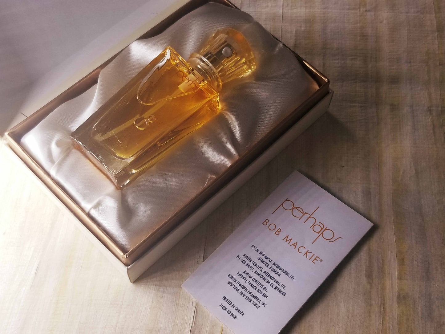 Perhaps by Bob Mackie Women Pure Parfum Spray 30 ml 1 oz, Vintage, Rare