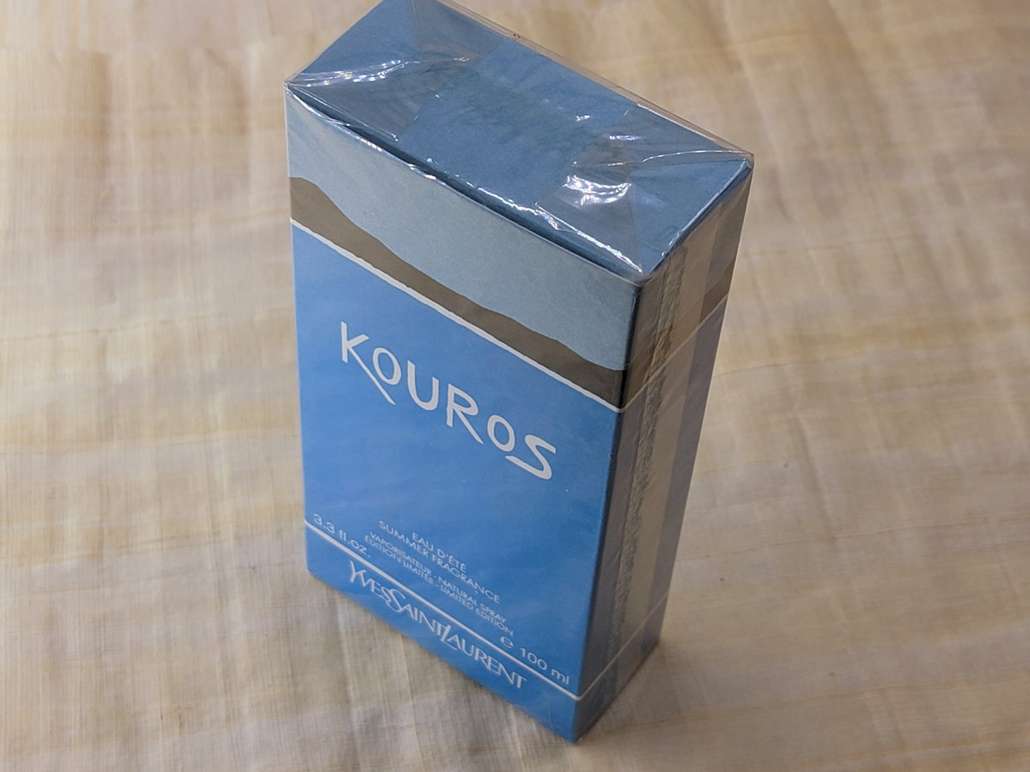 Kouros Summer Eau d'Ete 2005 Yves Saint Laurent for men EDT Spray 100 ml 3.4 oz, Rare, Vintage, Sealed