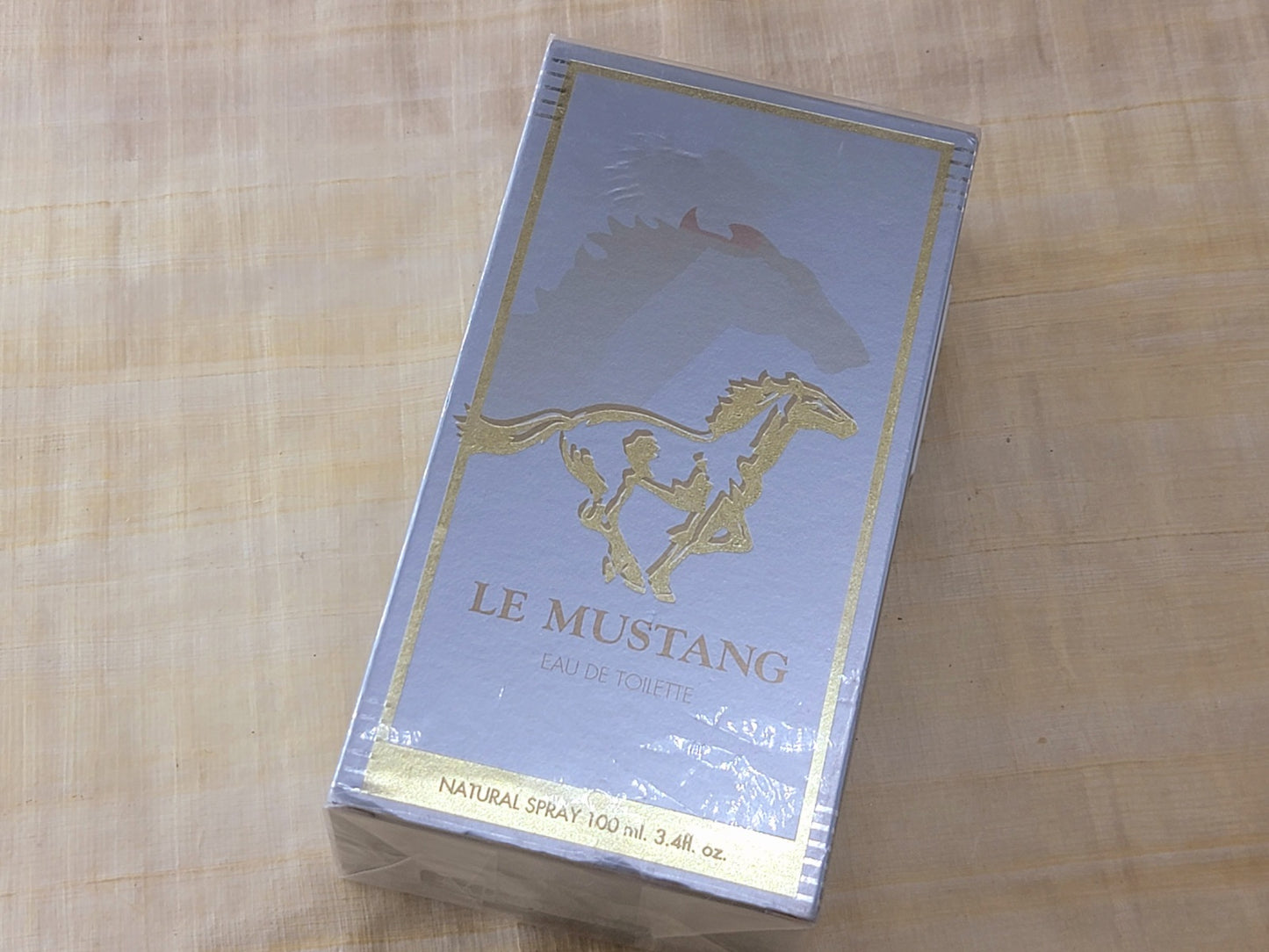 Le Mustang by Fashion two Twenty for Men EDT Spray 100 ml 3.4 oz, Vintage, Rare, Sealed