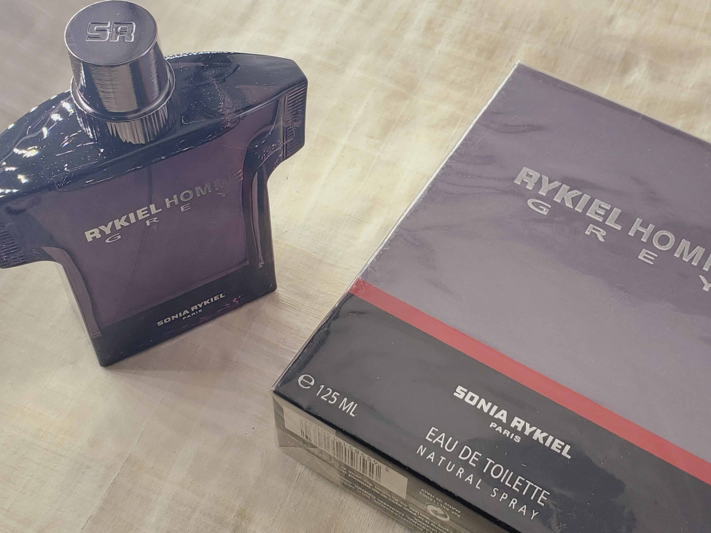 Rykiel Homme Grey Sonia Rykiel for men EDT Spray 125 ml 4.2 oz, Rare, Vintage, Sealed