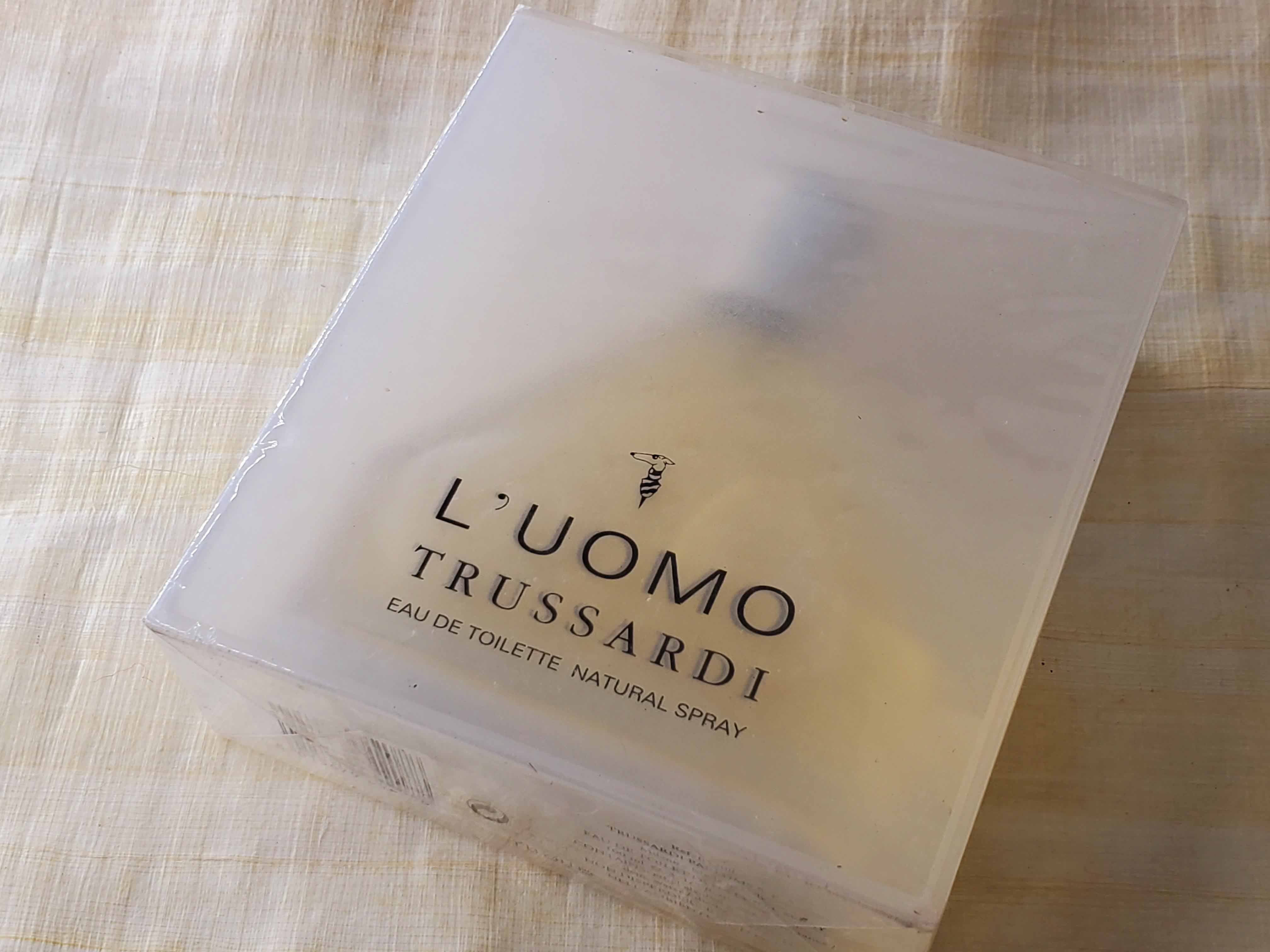 Trussardi L'uomo edt spray 100ml for men vintage and very rare fashion