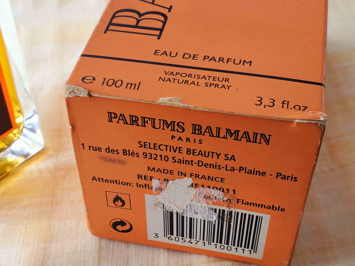 La Mome Pierre Balmain for women EDP Spray 100 ml 3.4 oz, Rare, Vintage