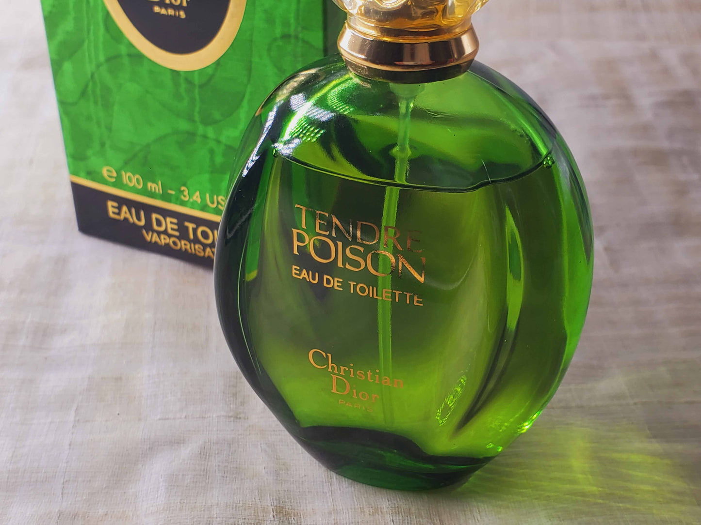 Tendre Poison by Christian Dior EDT Spray 100 ml 3.4 oz OR 75 ml 2.5 oz, Vintage, Rare