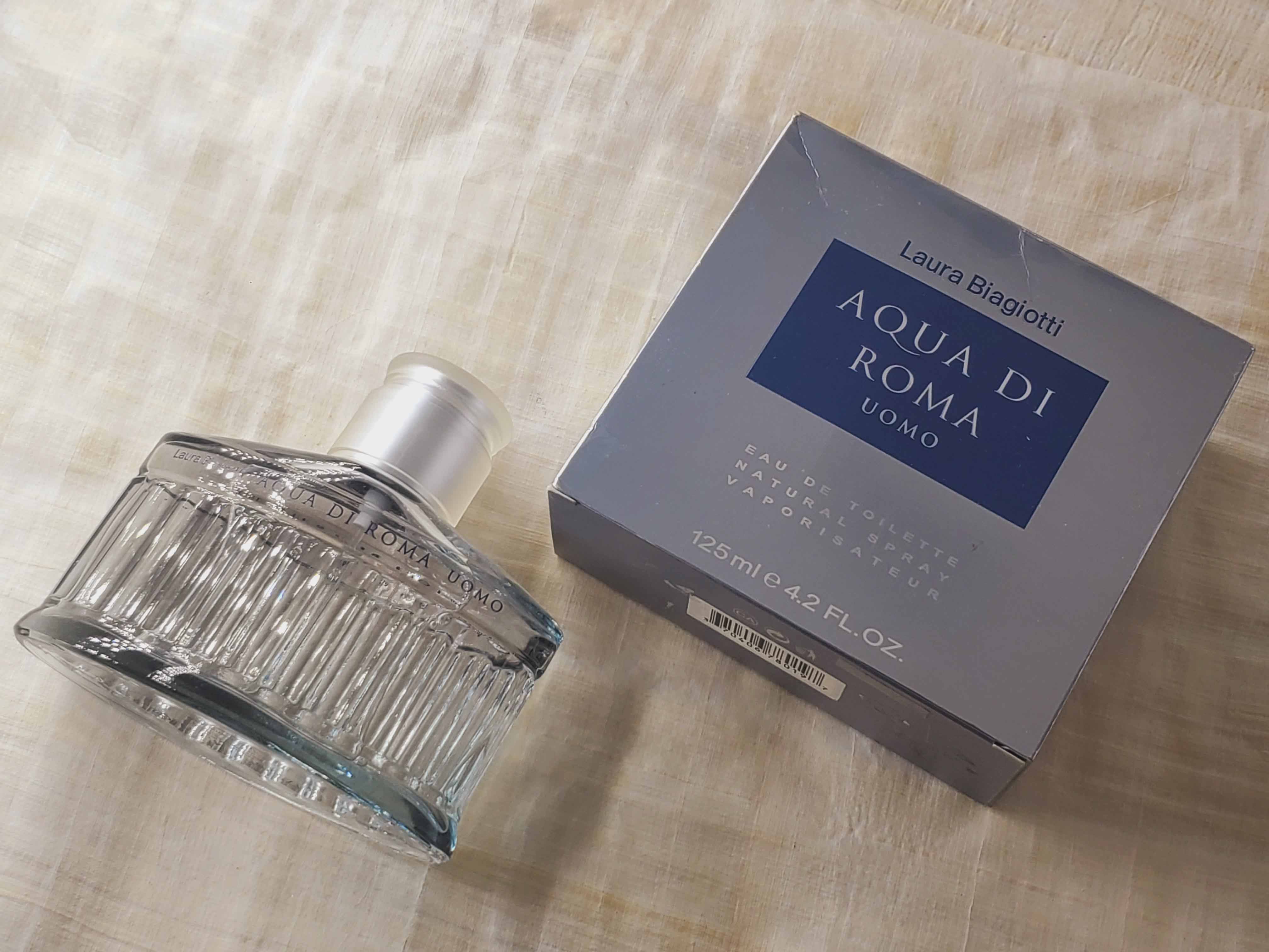 Aqua di Roma Uomo Laura Biagiotti for men EDT Spray 125 ml 4.2 oz