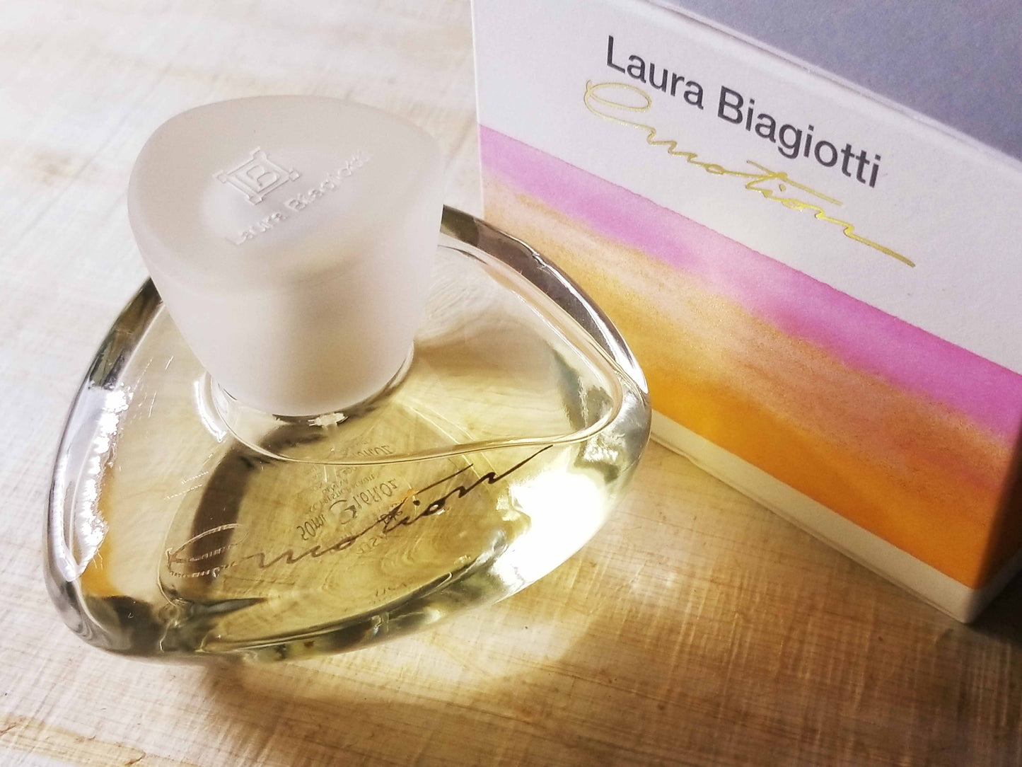 Emotion Laura Biagiotti for women EDP Spray 50 ml 1.7 oz, Rare, Vintage