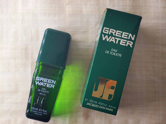 Green Water Jacques Fath for men EDT Splash 125 ml 4.2 oz, Vintage, Rare