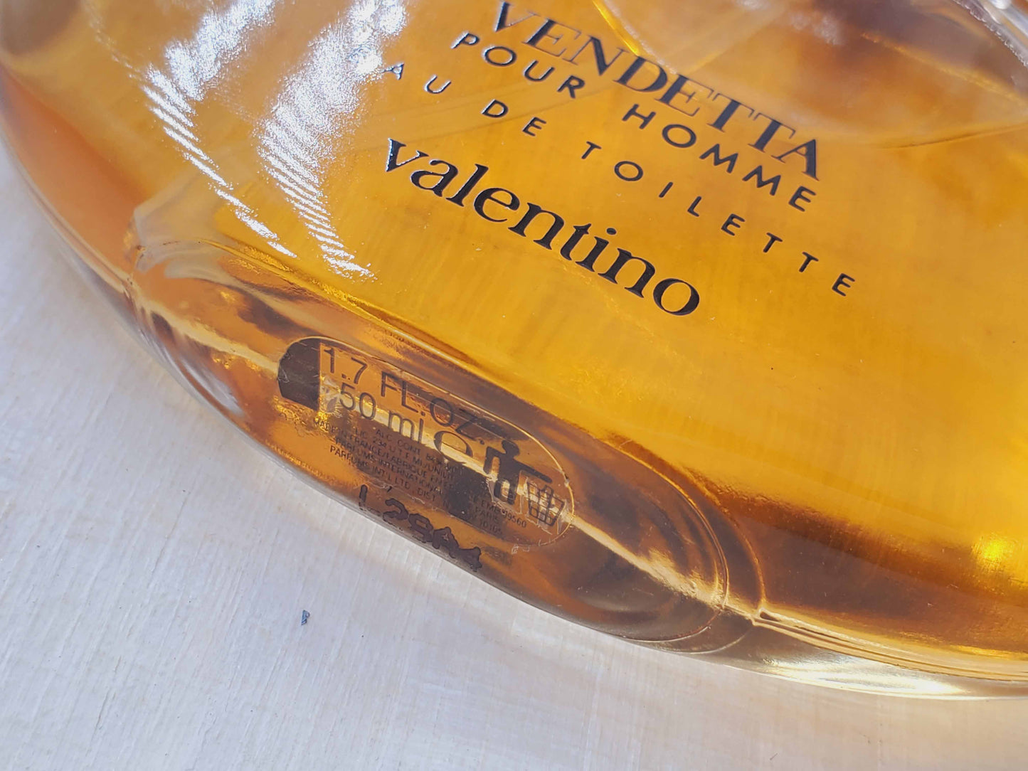 Vendetta Uomo Valentino for men EDT Spray 50+30 ml 2.6 oz, Vintage, Rare, As Pic