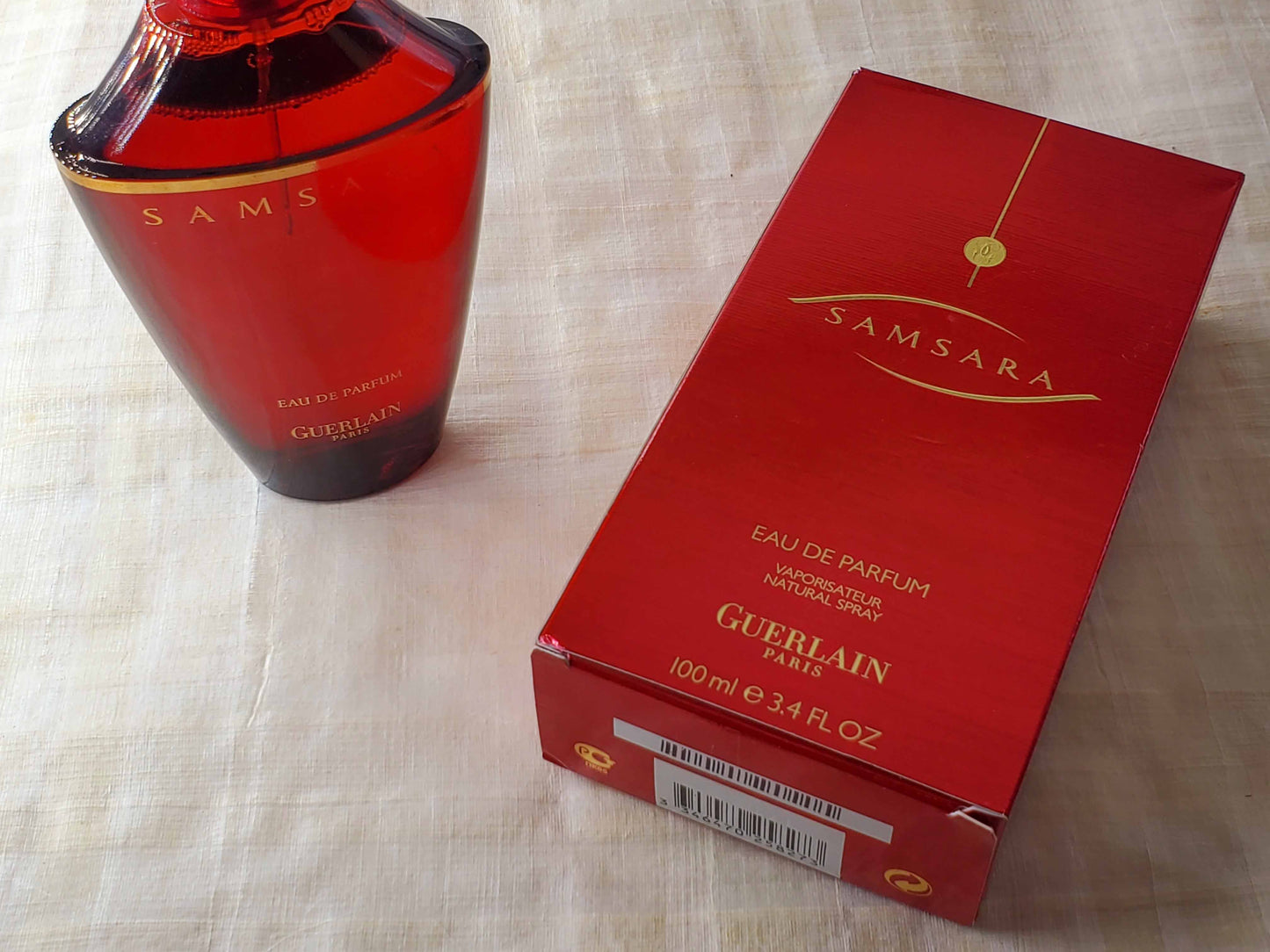 Samsara Eau de Parfum Guerlain for women EDP Spray 100 ml 3.4 oz, Vintage, Rare, Sealed