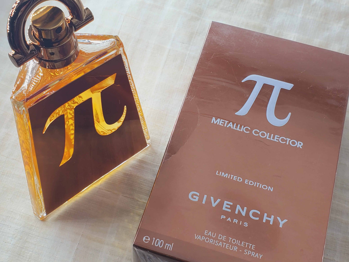 Pi Metallic Collector Givenchy for men EDT Spray 100 ml 3.4 oz, Vintage, Rare