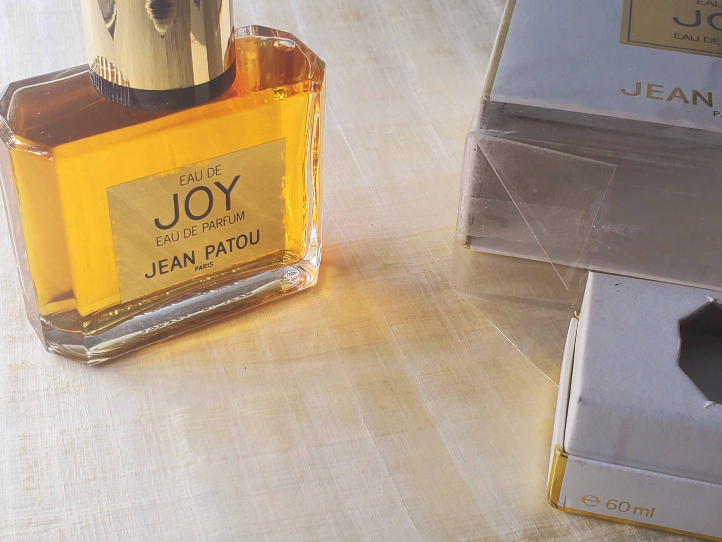 Eau de Joy Jean Patou for women EDP Splash 60 ml 2 oz, Vintage, Rare