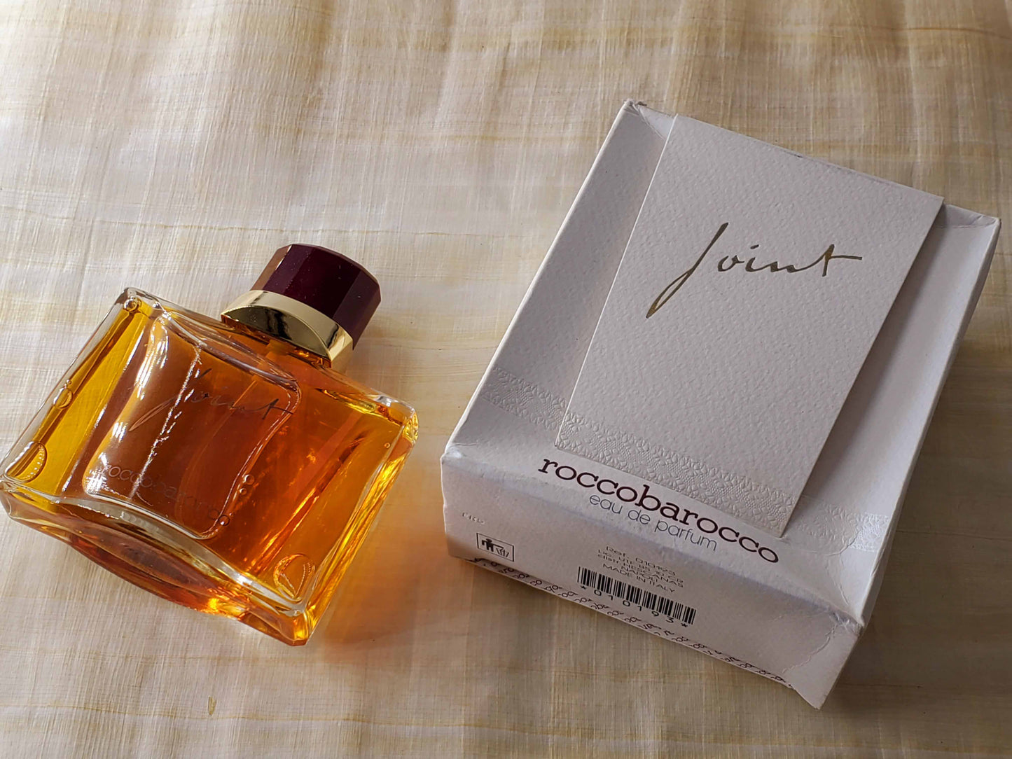 Joint pour Femme Roccobarocco for women EDP Spray 100 ml 3.4 oz, Vintage, Rare