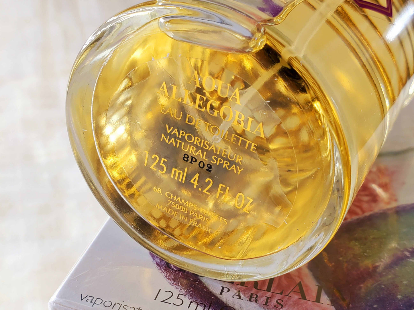 Aqua Allegoria Figue - Iris Guerlain for women EDT Spray 125 ml 4.2 oz, Vintage, Rare, Sealed