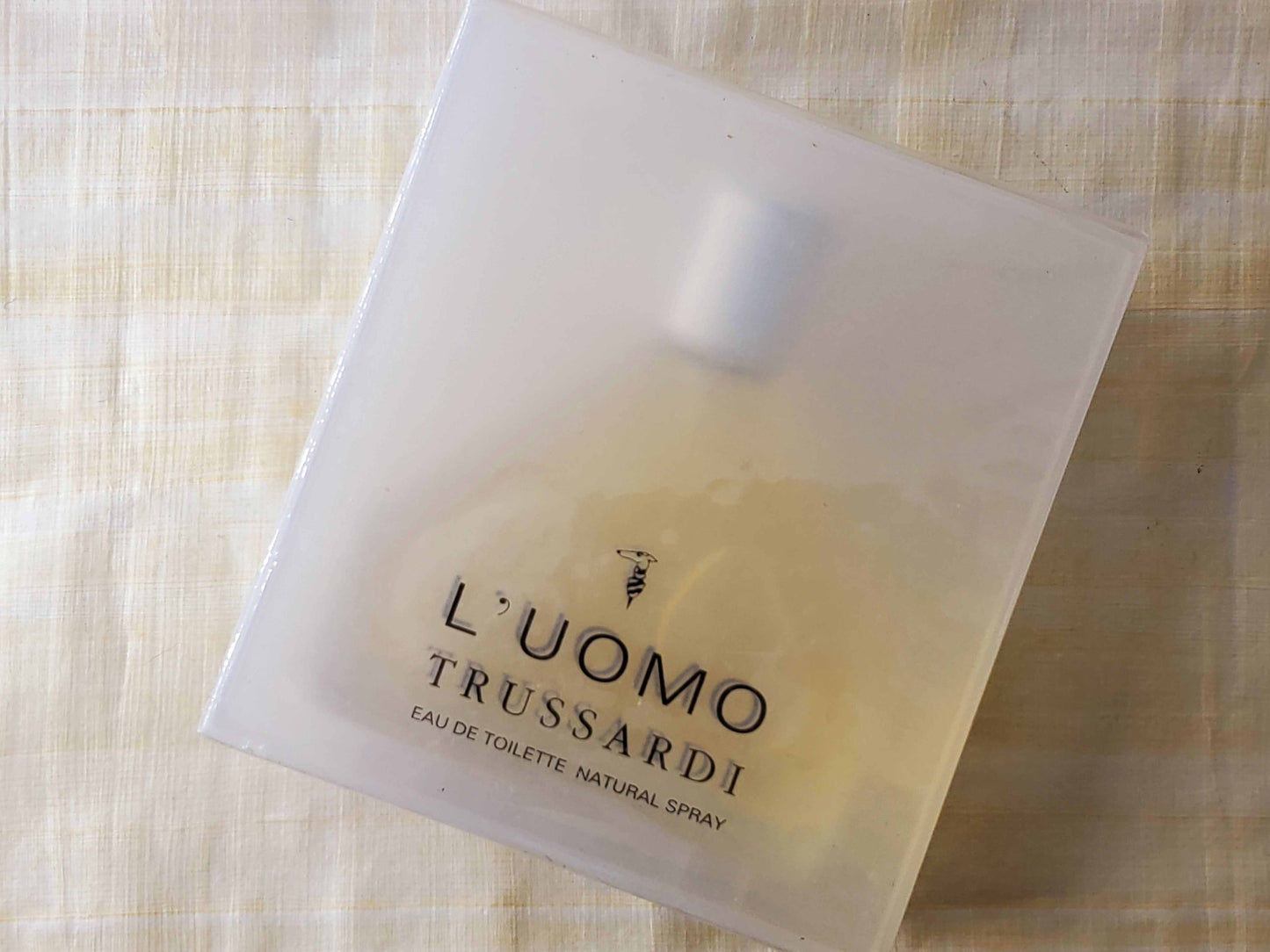 L'Uomo Trussardi for men EDT Spray 100 ml 3.4 oz, Vintage, Rare, Sealed