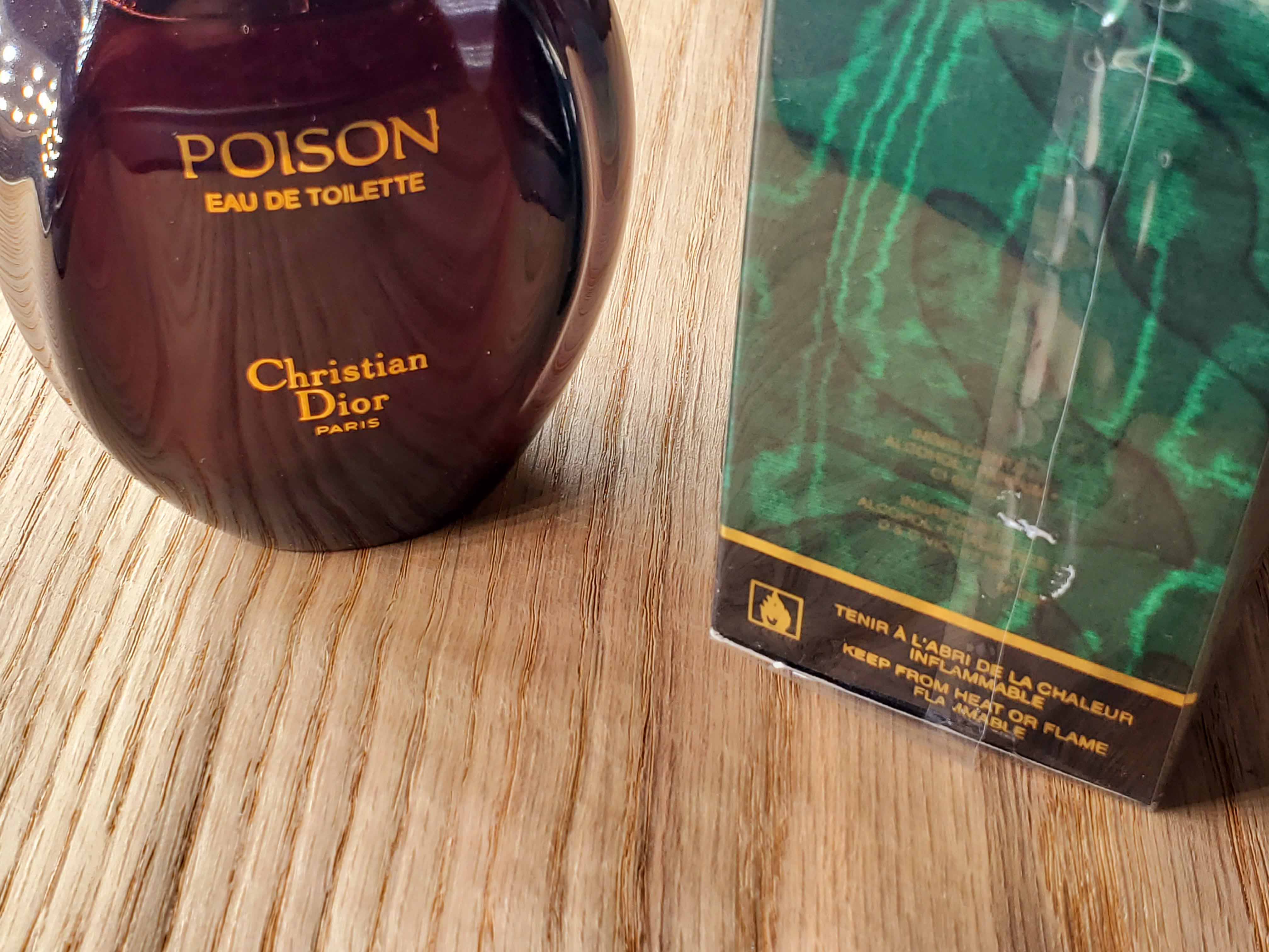 Poison Christian Dior EDT Spray 100 ml 3.4 oz, Vintage, Rare