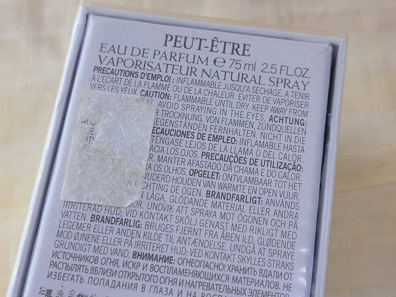 Peut-Etre (La Collection Fragrances) Lancôme for women EDP Spray 75 ml 2.5 oz, Vintage, Rare, Sealed