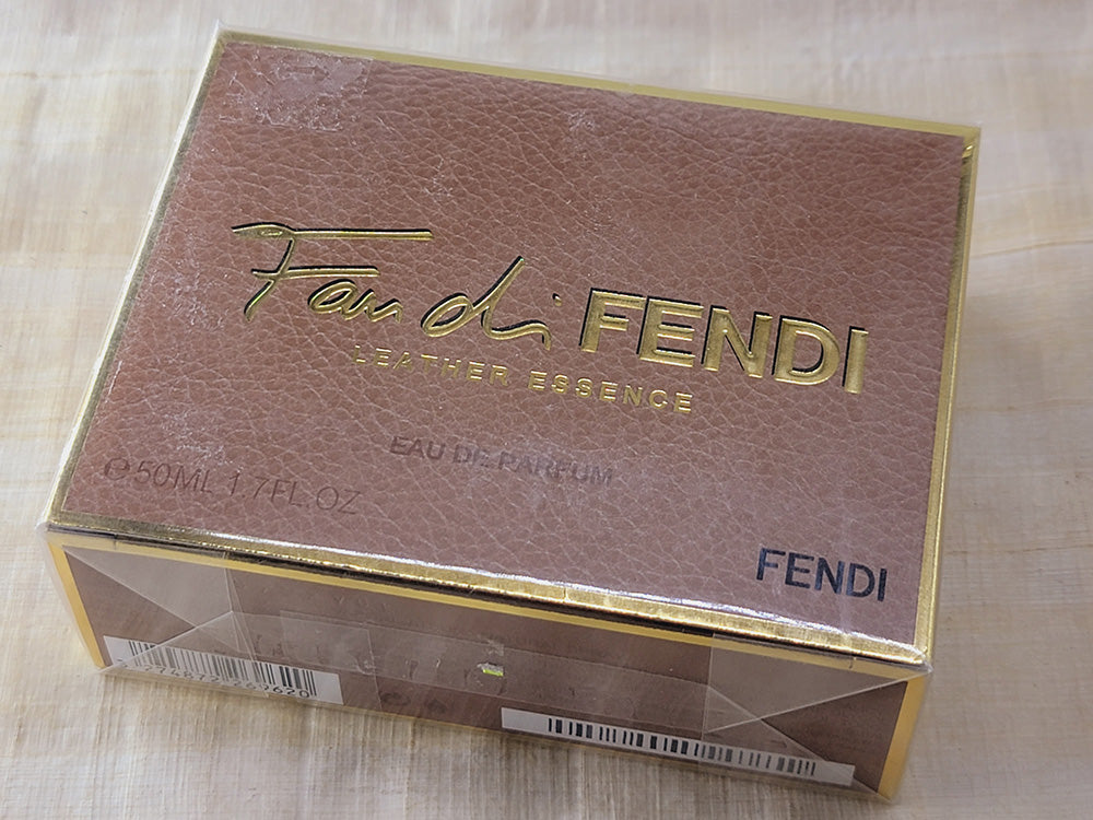 Fan di Fendi Leather Essence for women EDP Spray 50 ml 1.7 oz, Rare, Vintage, Sealed