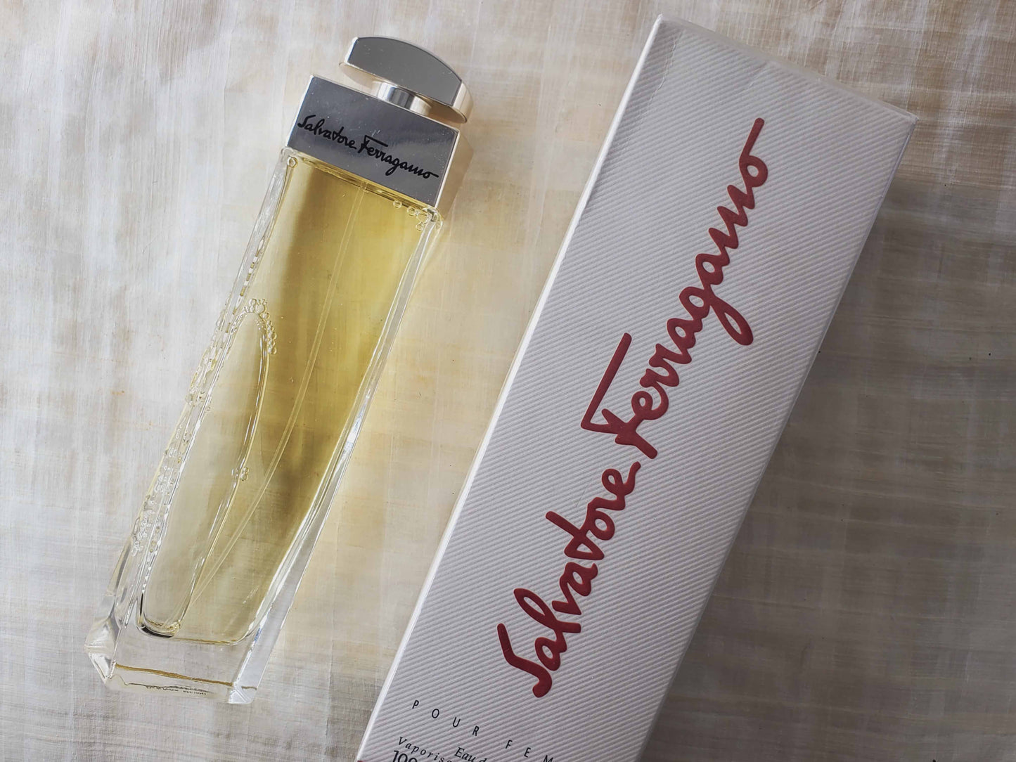 Salvatore Ferragamo pour Femme for women EDT Spray 100 ml 3.4 oz, Vintage, Rare