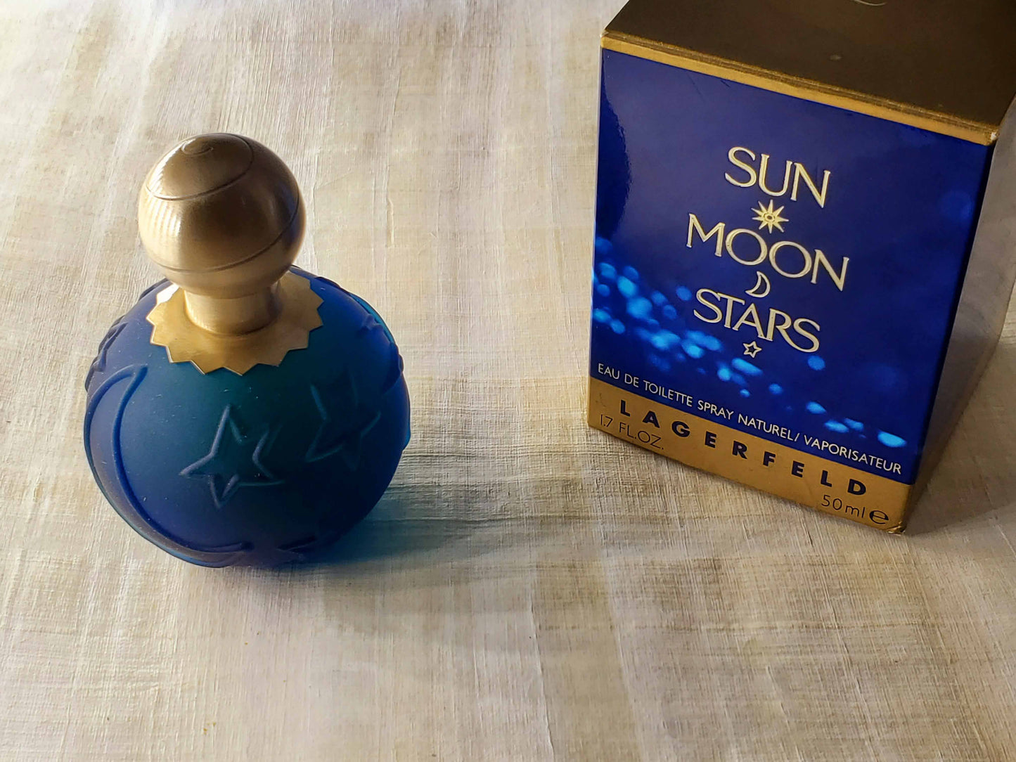Sun Moon Stars Karl Lagerfeld for women EDT Spray 100 ml 3.4 oz OR 50 ml 1.7 oz NIB, Vintage, Rare