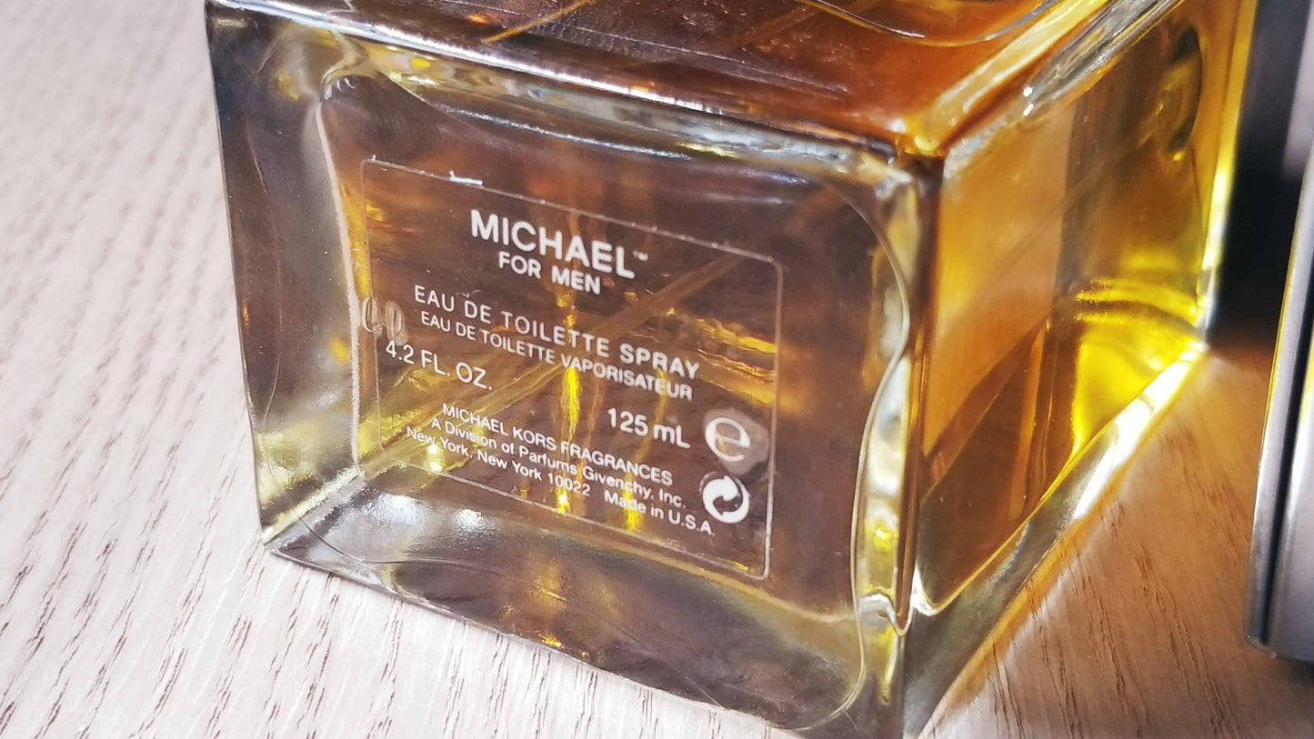 Michael for Men Michael Kors for men EDT Spray 125 ml 4.2 oz, Vintage, Rare