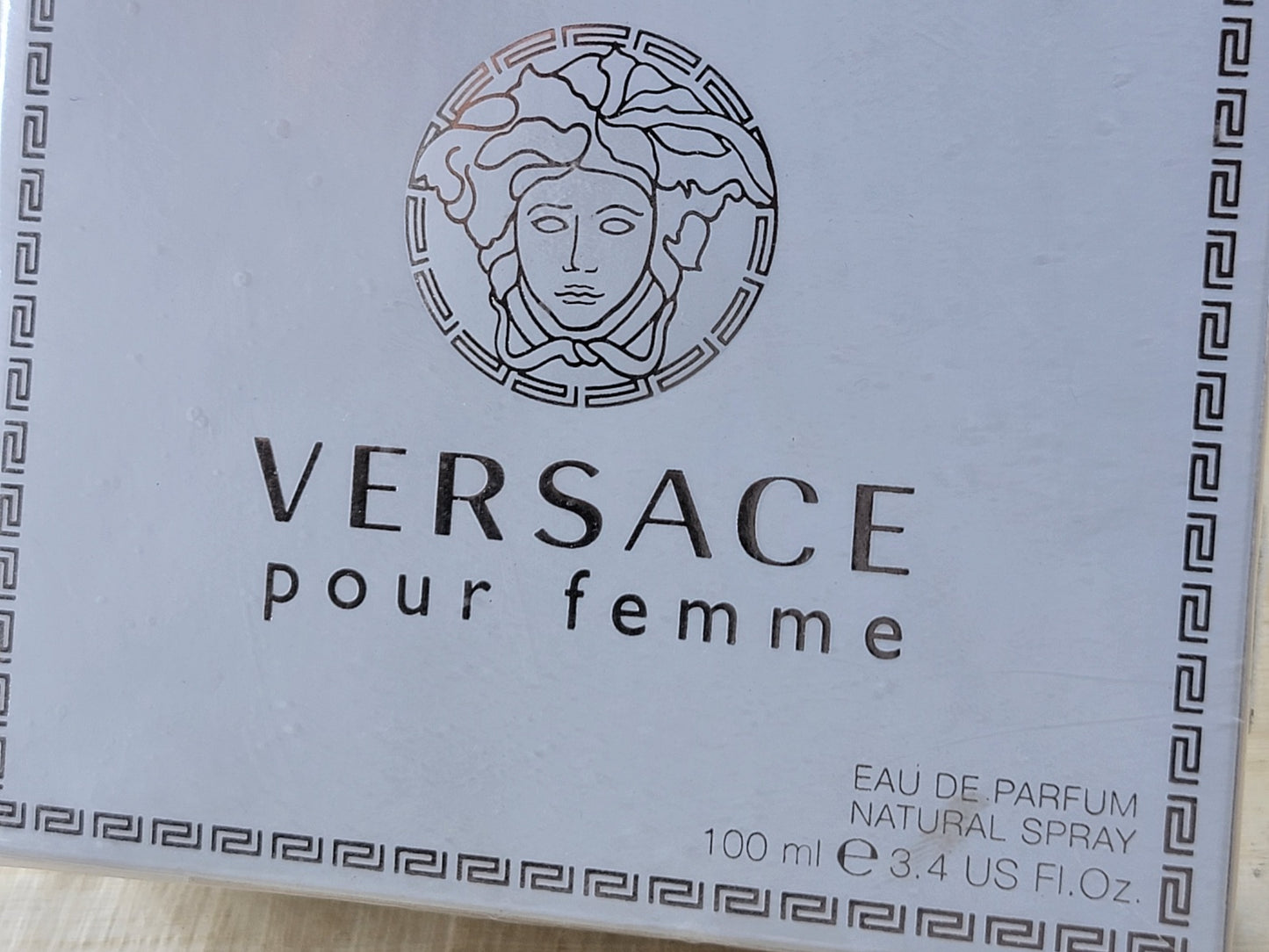 Versace Pour Femme for women EDP Spray 100 ml 3.4 oz OR 50 ml 1.7 oz, Rare, Vintage, Sealed